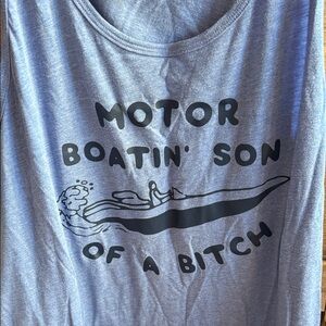Bella Canvas Gray Graphic Men's Swim Tank